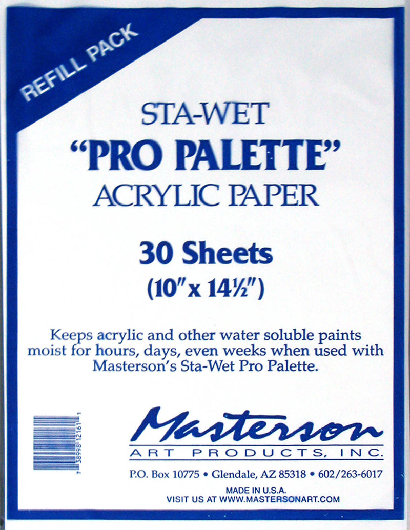 Palette, Acrylic Paper by Masterson – Viking Woodcrafts